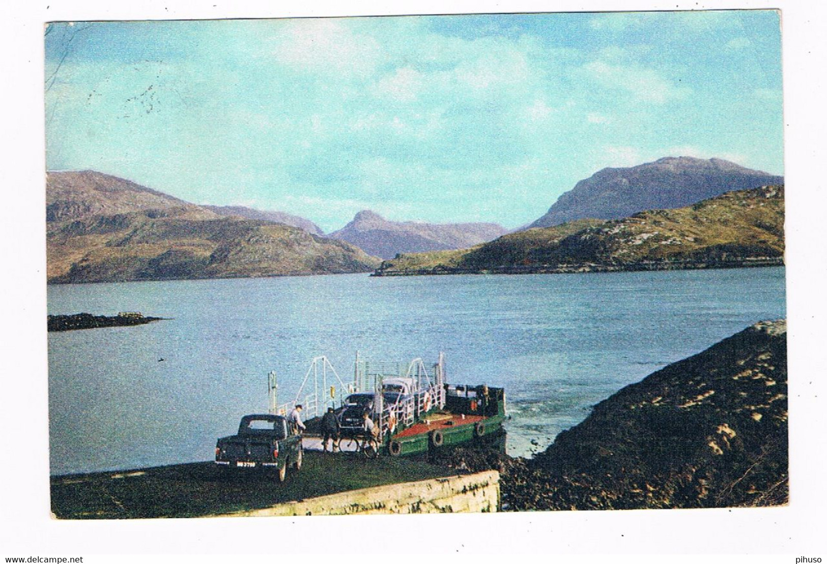 UK-3755   LOCH CAIRNBAWN : Kylesku Ferry - Sutherland