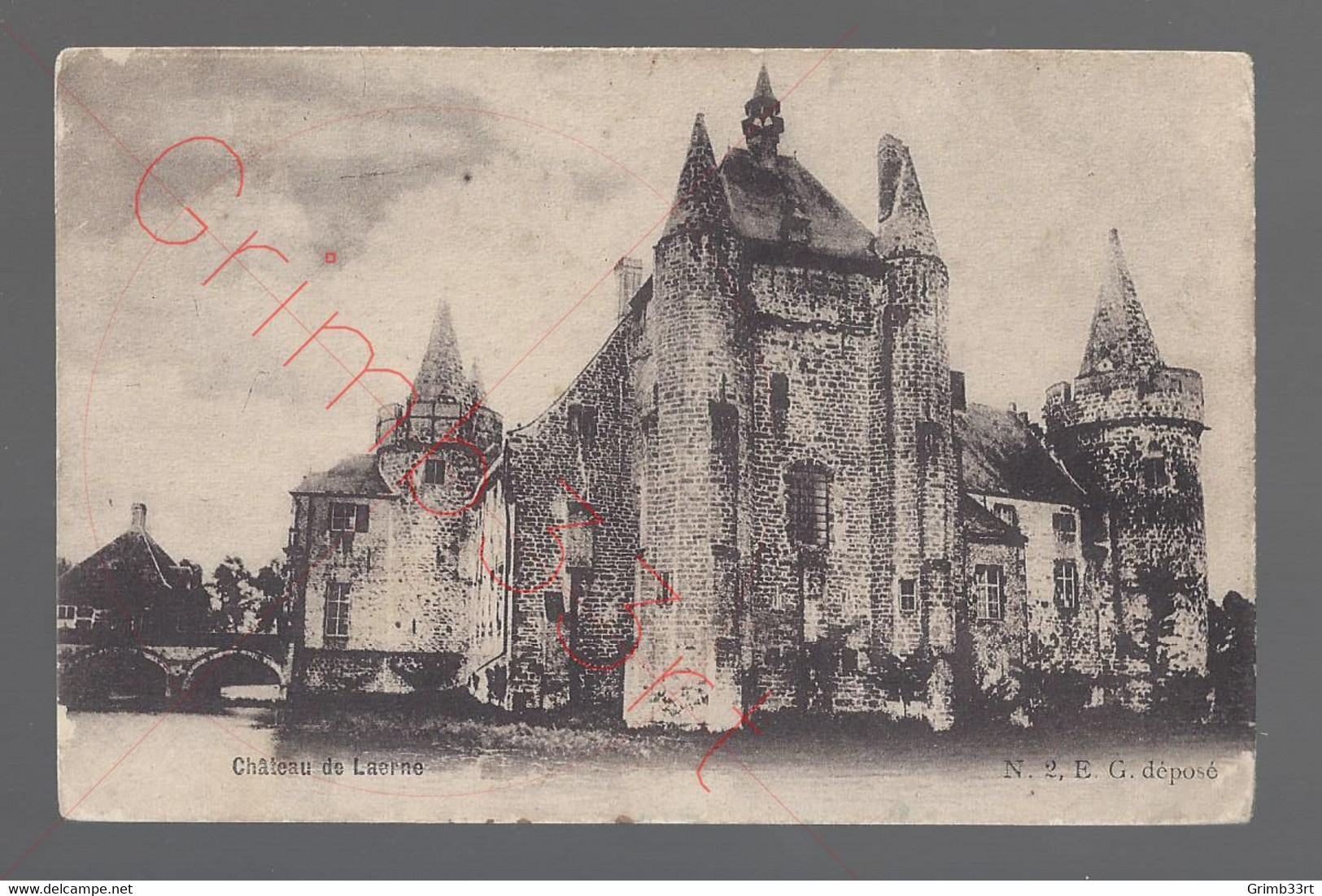 Laerne - Château De Laerne - Postkaart - Laarne