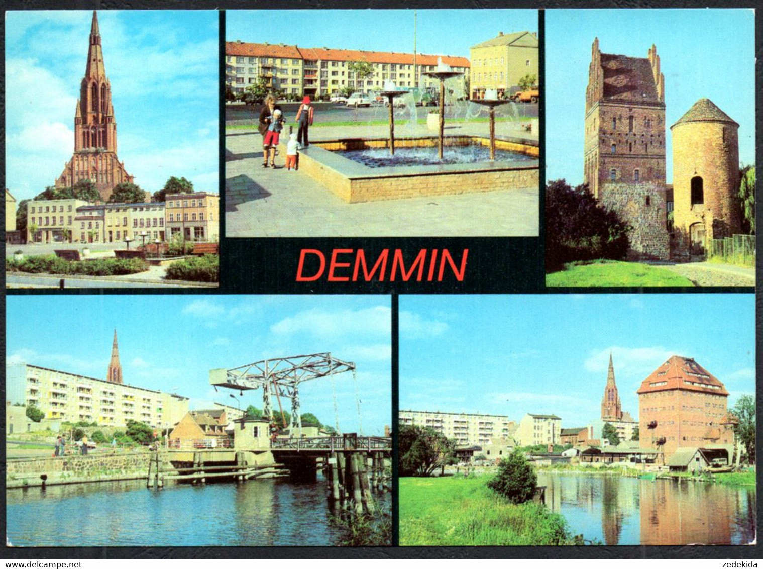 F8389 - TOP Demmin - Bild Und Heimat Reichenbach - Demmin