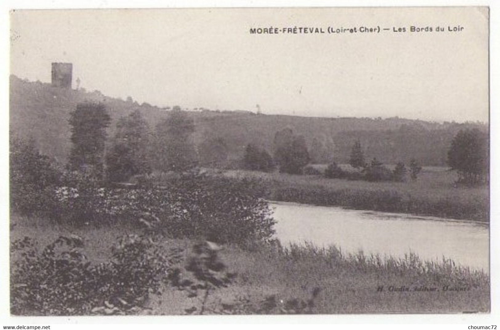 (41) 041, Morée, Oudin, Les Bords Du Loir - Moree