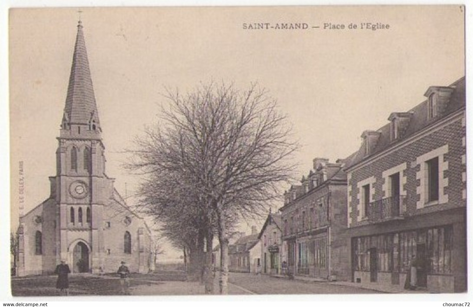 (41) 880, St Amand, Le Deley, Place De L'eglise - Saint Amand Longpre