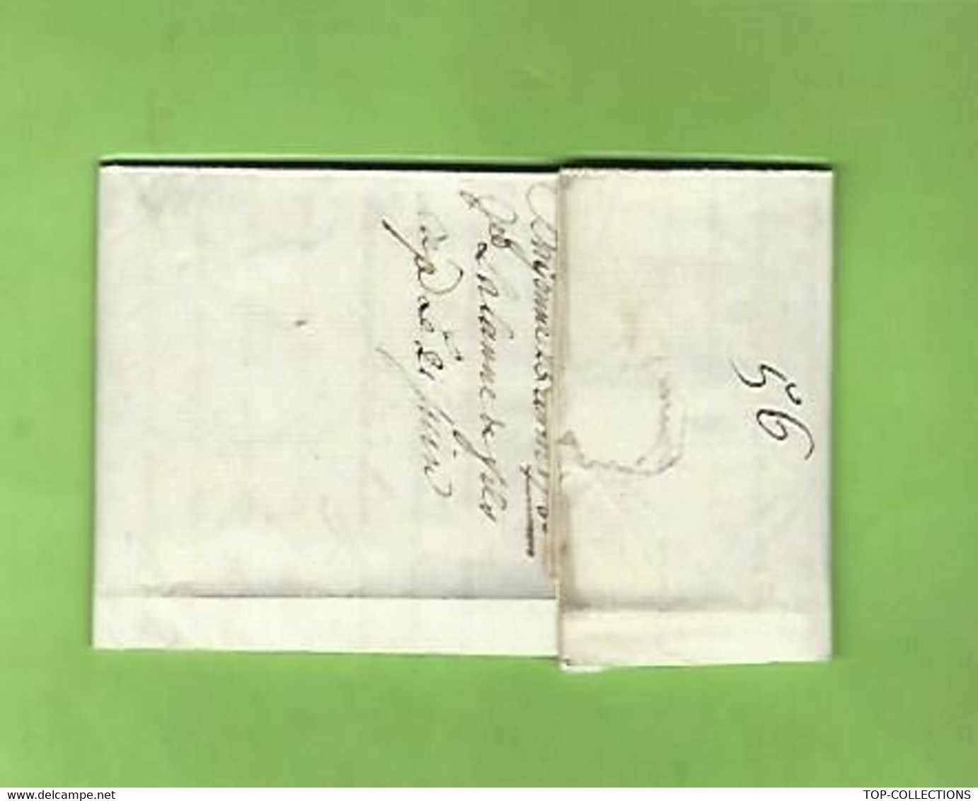 1780 LAC De Bayonne Marque Postale Par Lalanne Pour Charles Kerremans Négociant Gand Belgique - 1701-1800: Vorläufer XVIII