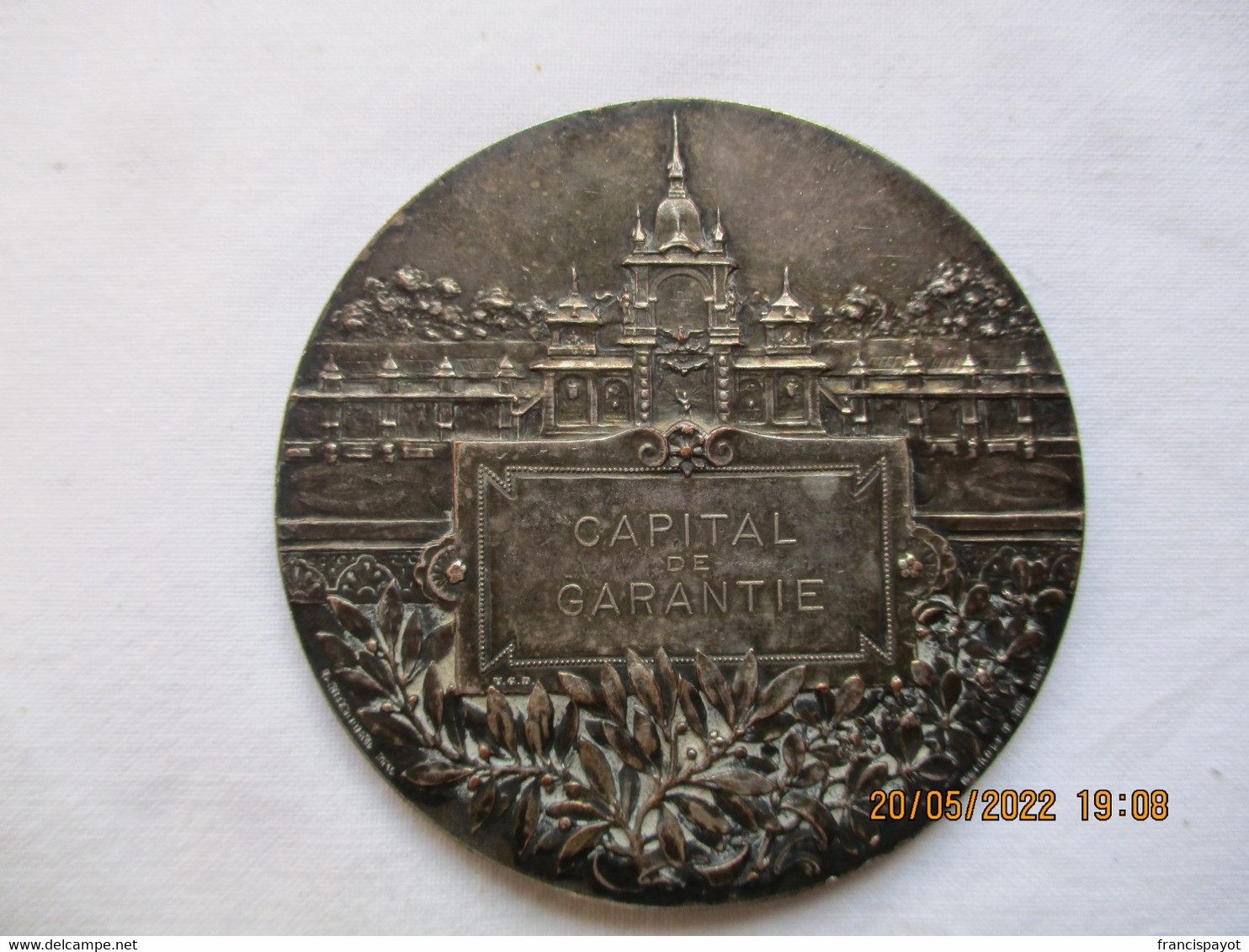 Suisse : Médaille Exposition Nationale Genève 1896 - Capital De Garantie - Professionali / Di Società