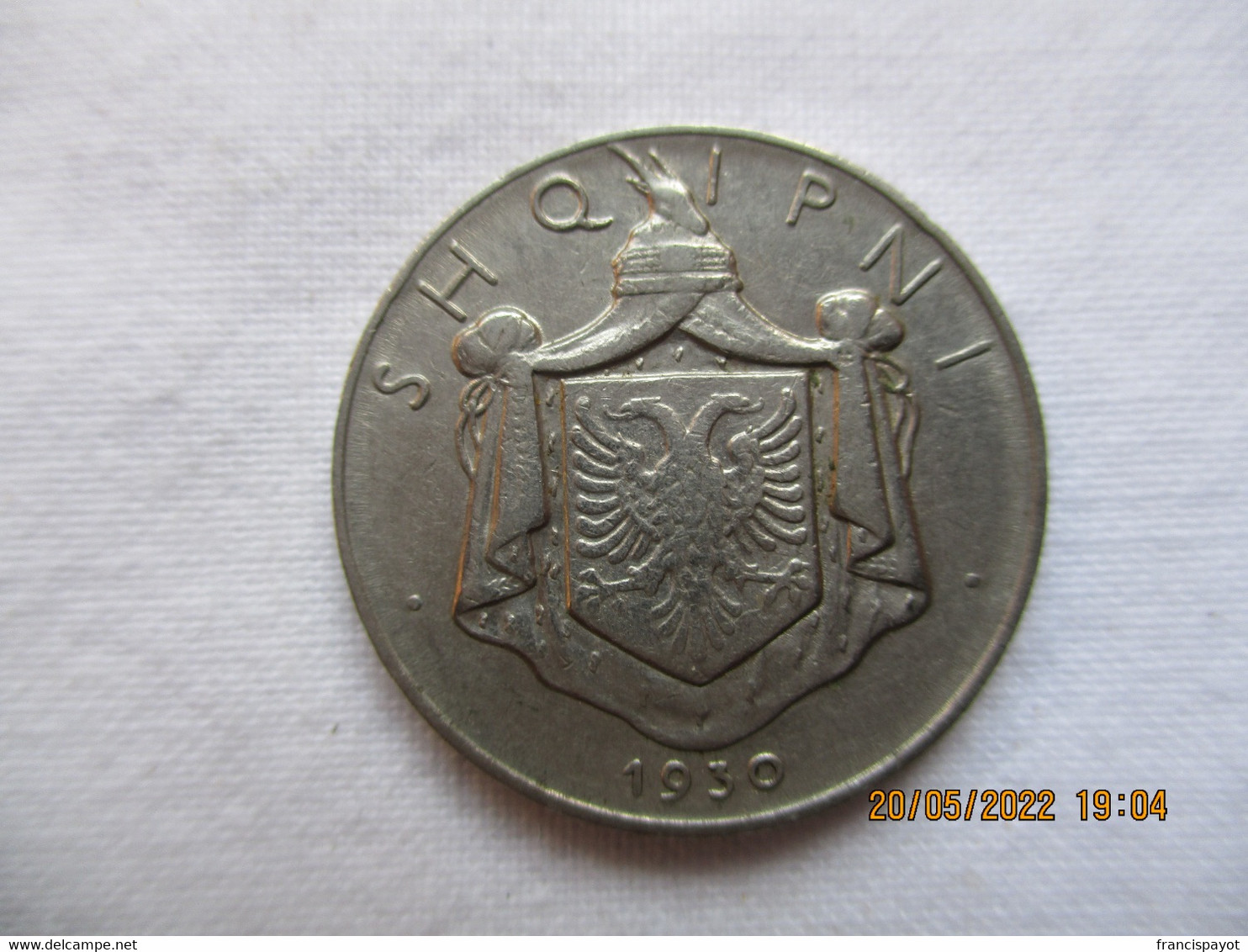 Albania: 1/2 Lek 1930 - Albania