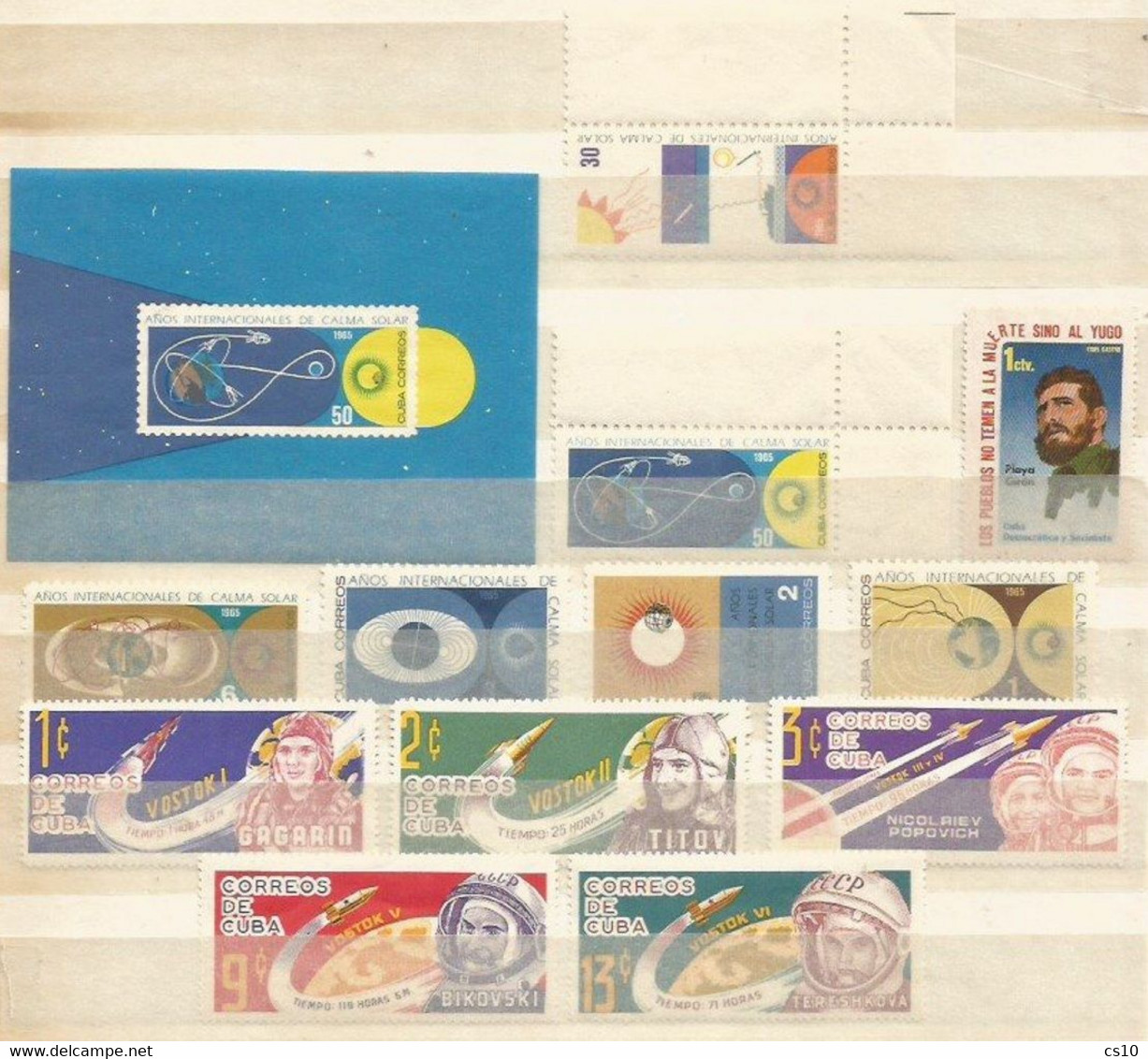 CUBA 7 Scans Lot : Selection Of High Quality MNH ** Issues With MINI & Souvenir Sheets, Perf & Imperf, Overprinted, Etc - Collections, Lots & Series