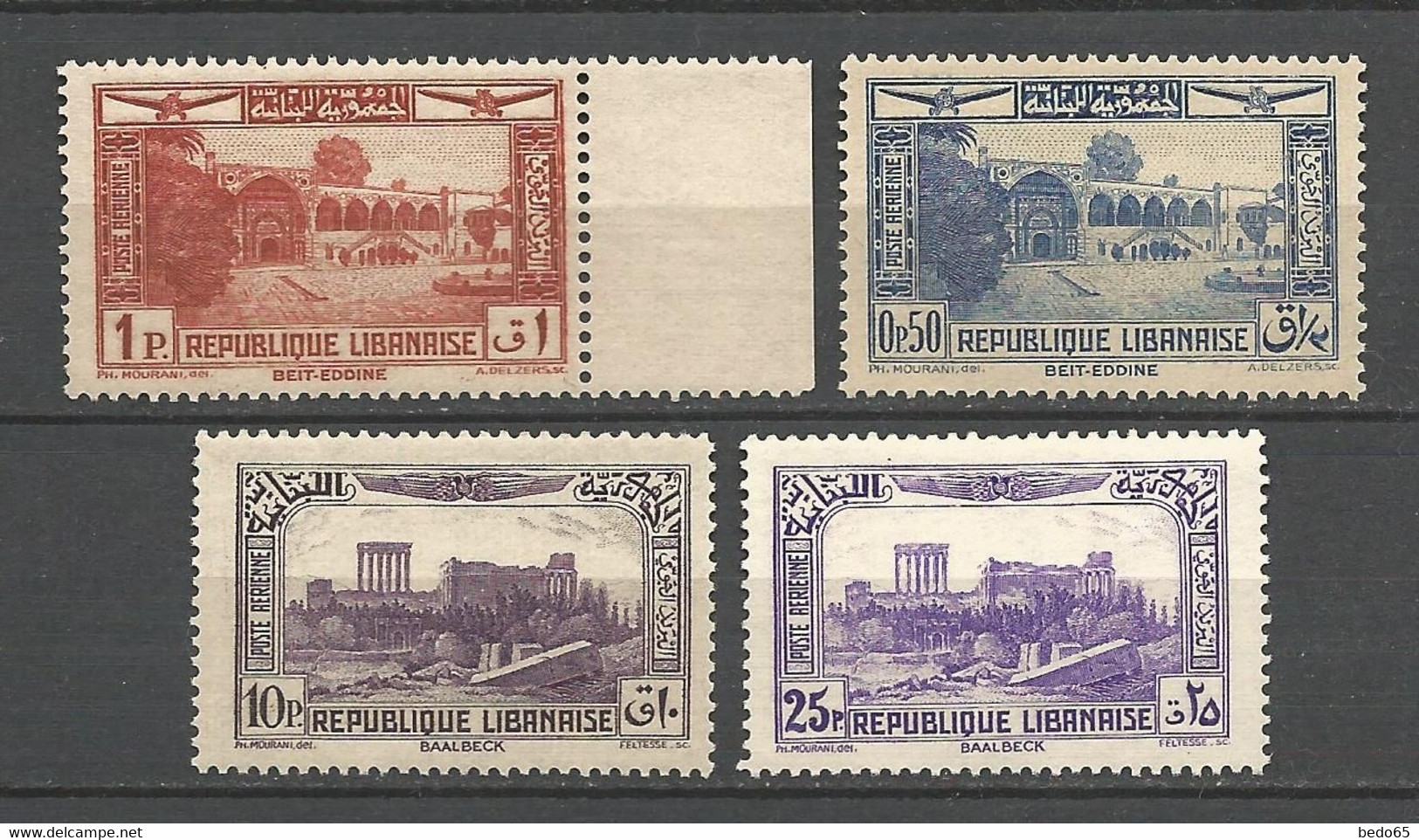 GRAND LIBAN LOT PA Entre N° 65 Et 72  NEUF** LUXE SANS CHARNIERE  / MNH - Postage Due