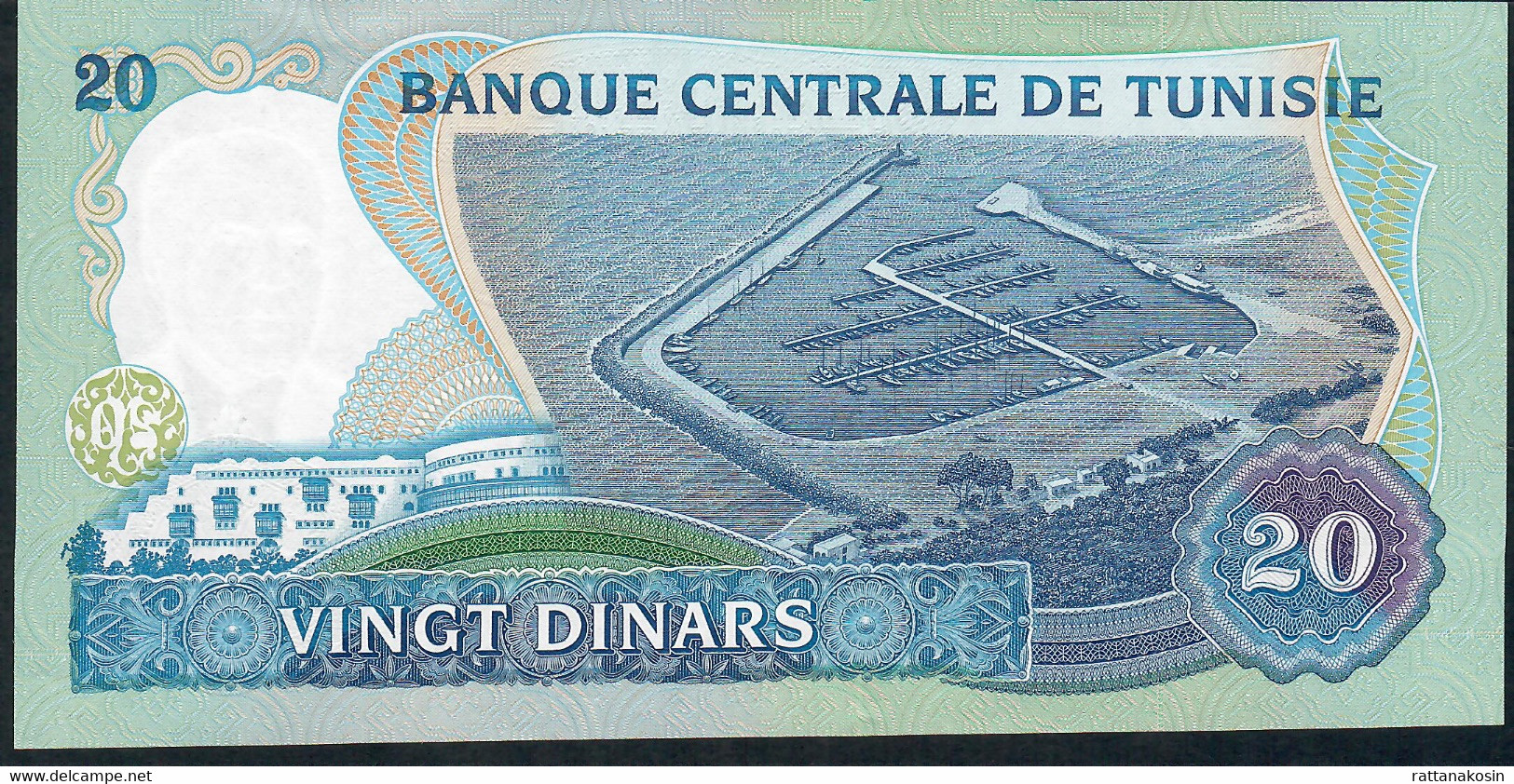 TUNISIA P81 20 DINARS 1983 #E/8   UNC. - Tunisie