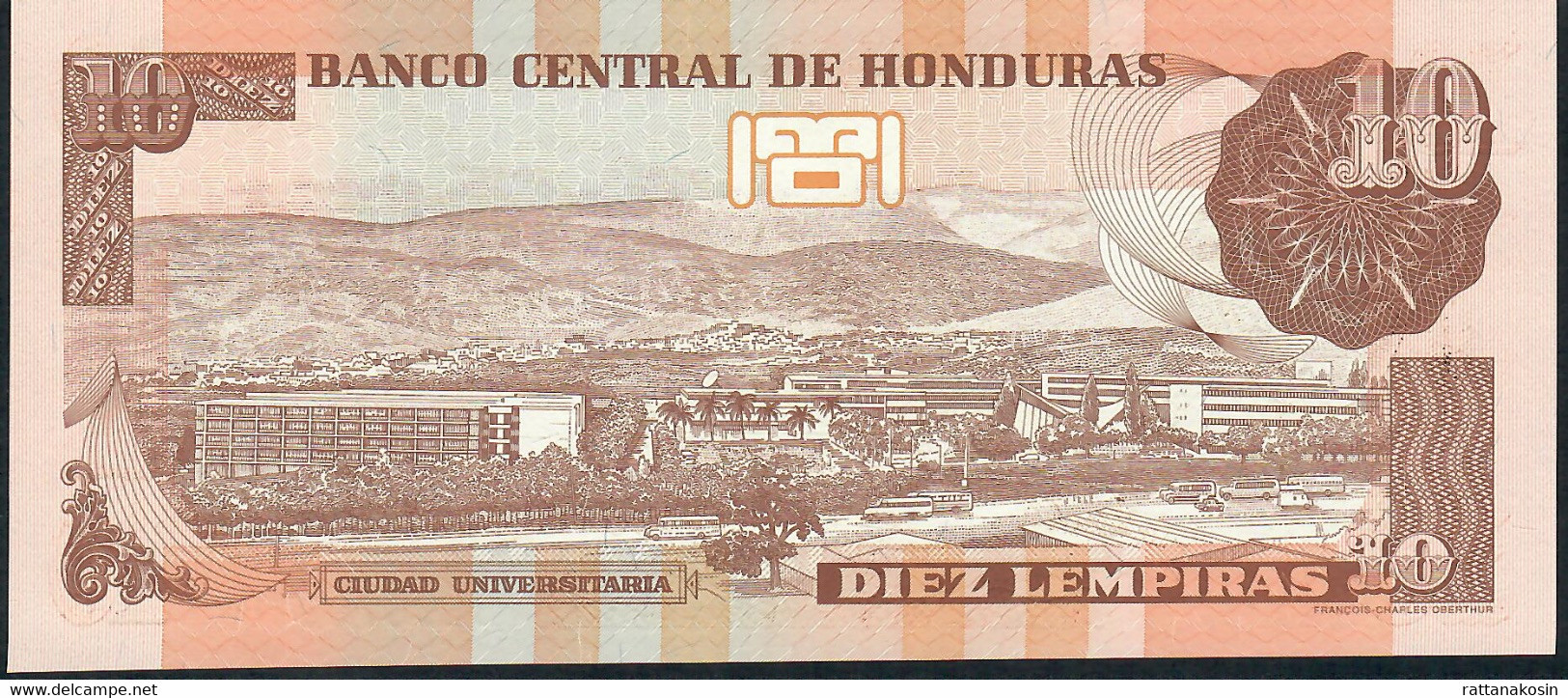 HONDURAS P86d  10  LEMPIRAS  2006 #BE    UNC. - Honduras