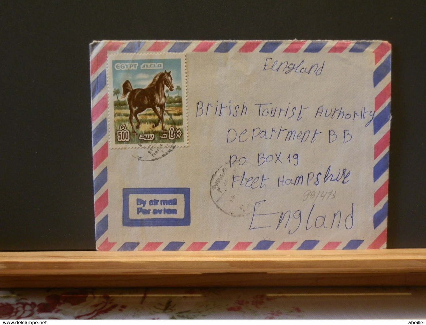 99/473 LETTER EGYPT TO ENGLAND - Covers & Documents