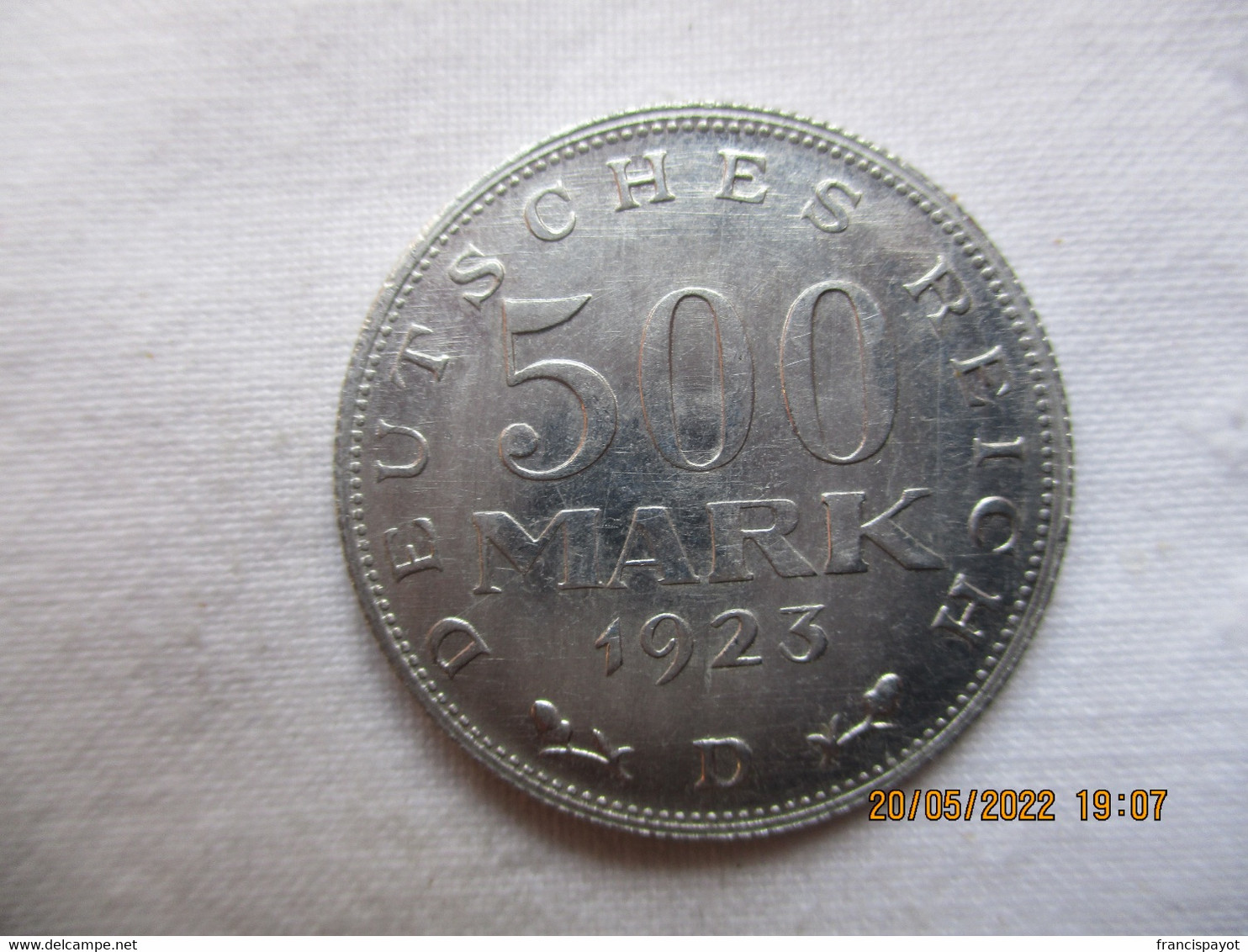 500 Reichmark 1923 A - 200 & 500 Mark