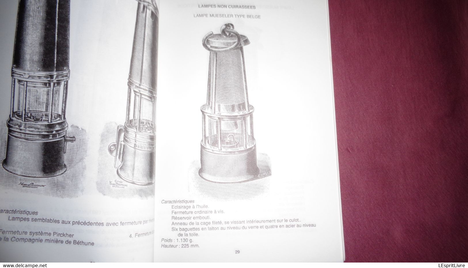 FABRIQUES LIEGEOISES DE LAMPES DE MINES 1 Joris Hubert Régionalisme Usine Charbonnage Mine Lampe Mineur Charbon Mineurs