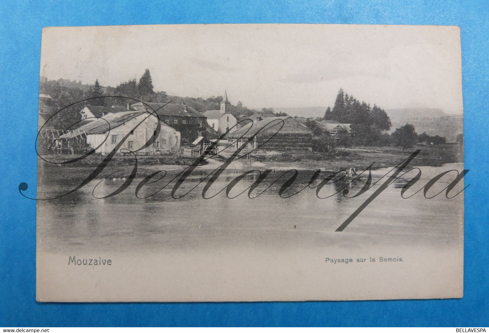 Mouzave Vresse Sur Semois Paysage Sur La Semois.  Nels Serie 40, N° 245-1909 - Vresse-sur-Semois