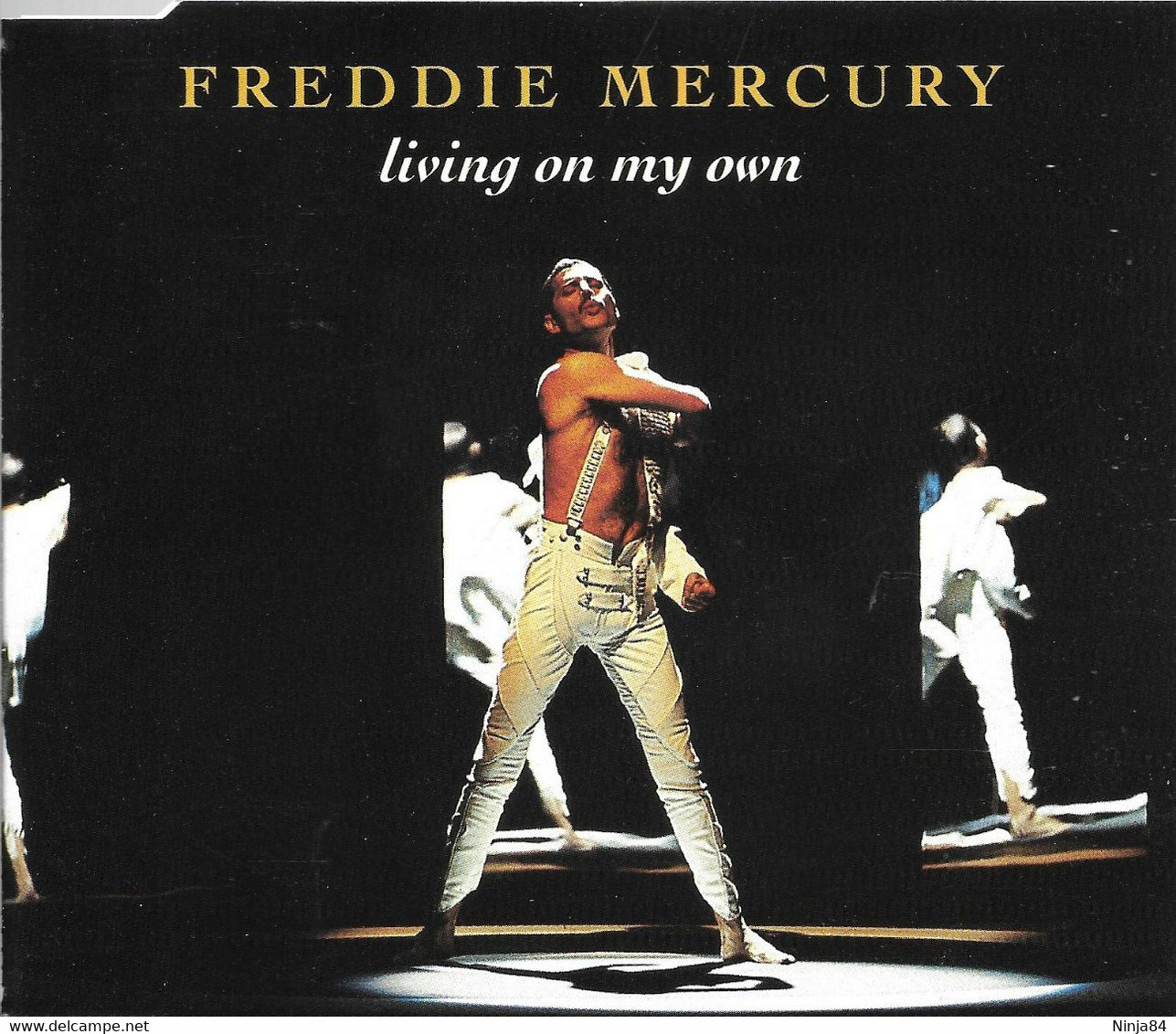 CDM  Freddie Mercury  " Living On My Own "  Europe - Hard Rock En Metal