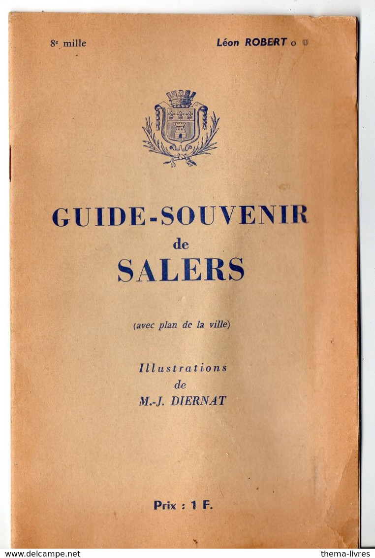 Salers (15 Cantal)   Guide-souvenir De Salers (M4010) - Auvergne