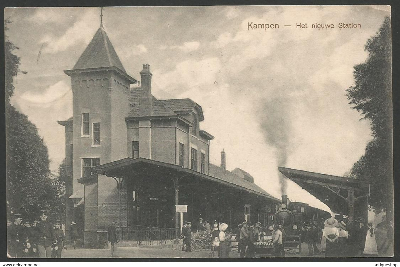 Netherlands-----Kampen-----old Postcard - Kampen