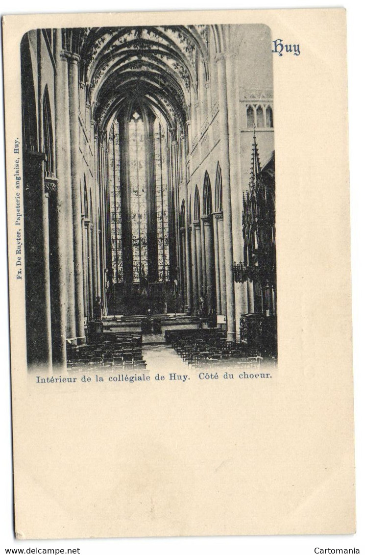 Huy - Intérieur De La Collégiale De Huy - Côté Du Chœur - Huy