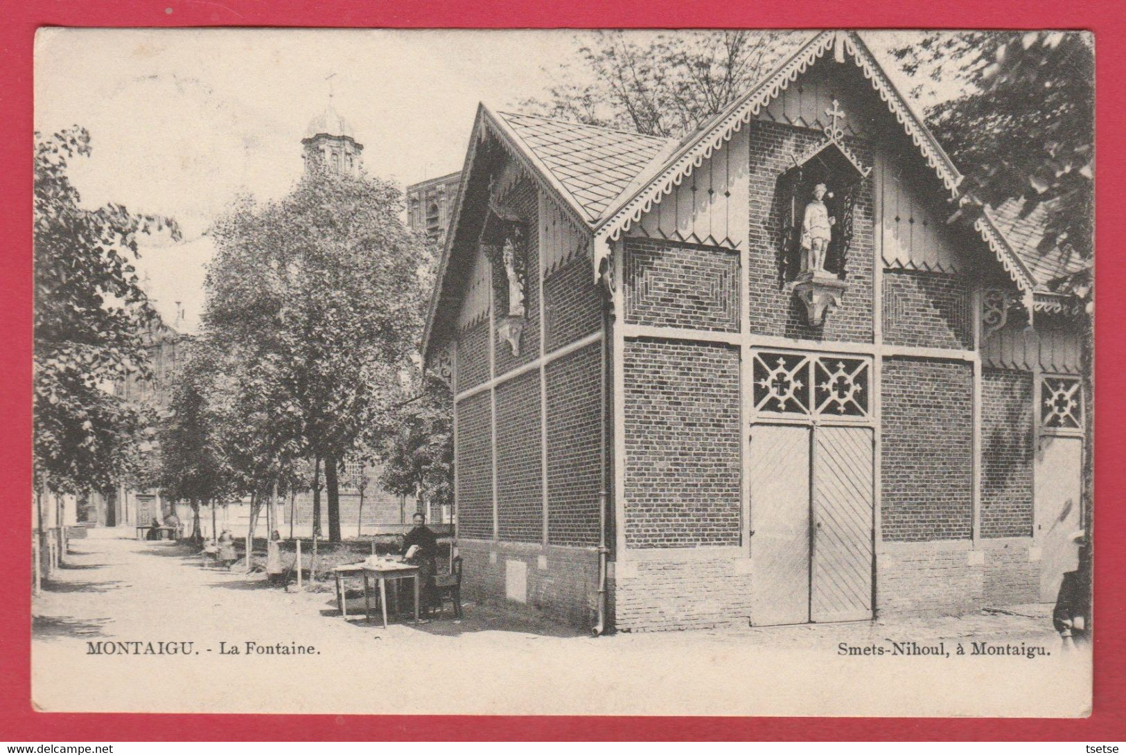 Scherpenheuvel / Montaigu -  La Fontaine - 1903 ( Verso Zien ) - Scherpenheuvel-Zichem