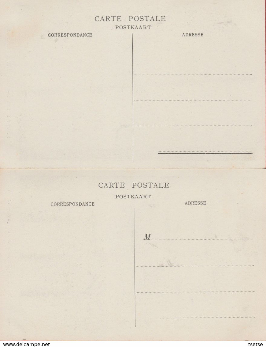 Pont-à-Celles -  Eglise - Chapelle Et Autel ...2 Cartes Postales ( Voir Verso ) - Pont-a-Celles