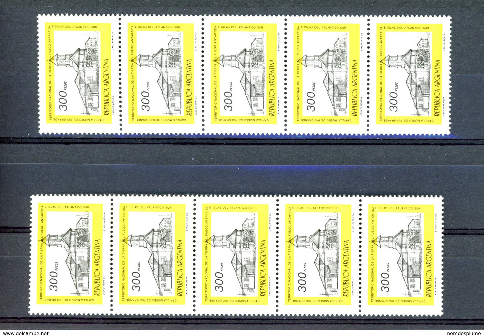 40117) Argentina Collection Peforation Folds - Verzamelingen & Reeksen