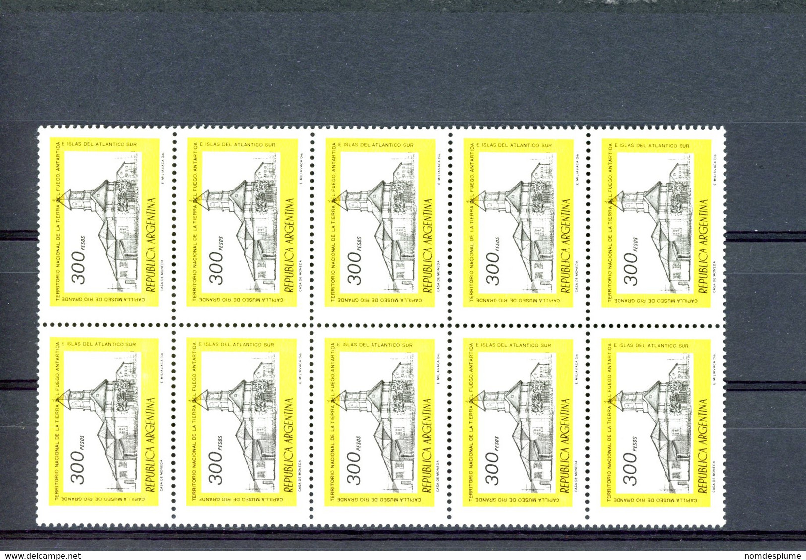 40118r) Argentina Collection Peforation Folds - Lots & Serien