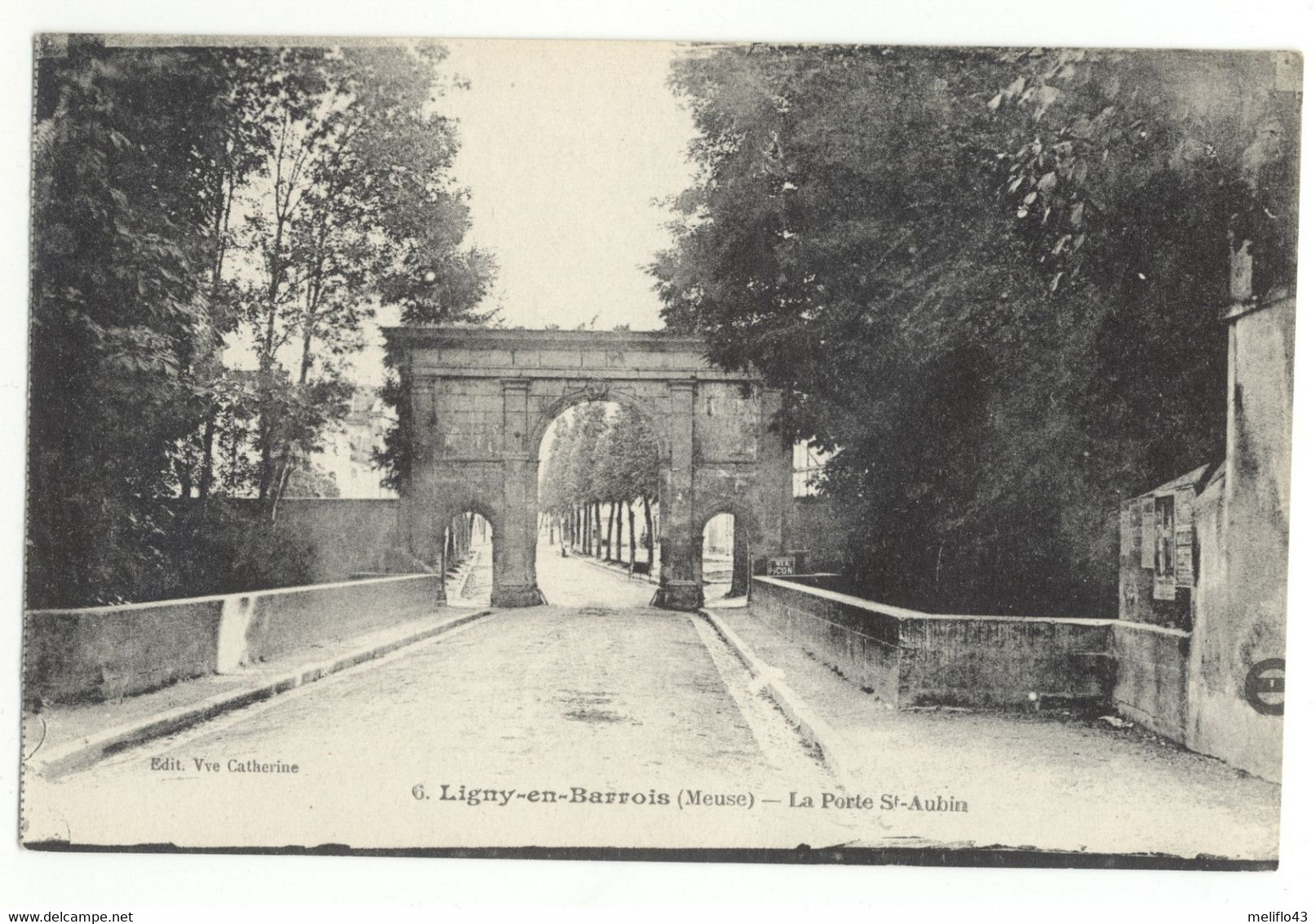 55/CPA - Ligny En Barrois - La Porte St Aubin - Ligny En Barrois