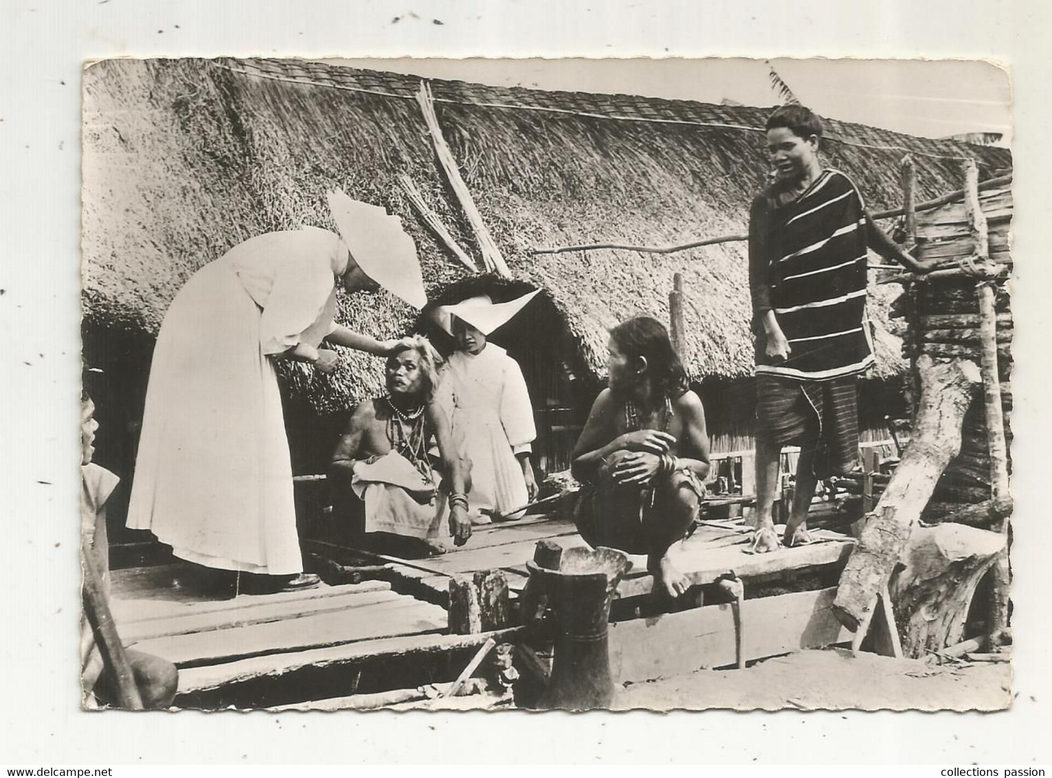 Cp ,  AFRIQUE , MISSION DES FILLES DE LA CHARITE DE SAINT VINCENT DE PAUL , Religion , Vierge - Ohne Zuordnung