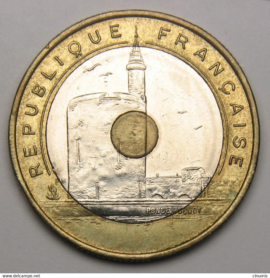 20 Francs Jeux Méditerranéens, 1993, Bronze-aluminium Nickel - V° République - 20 Francs