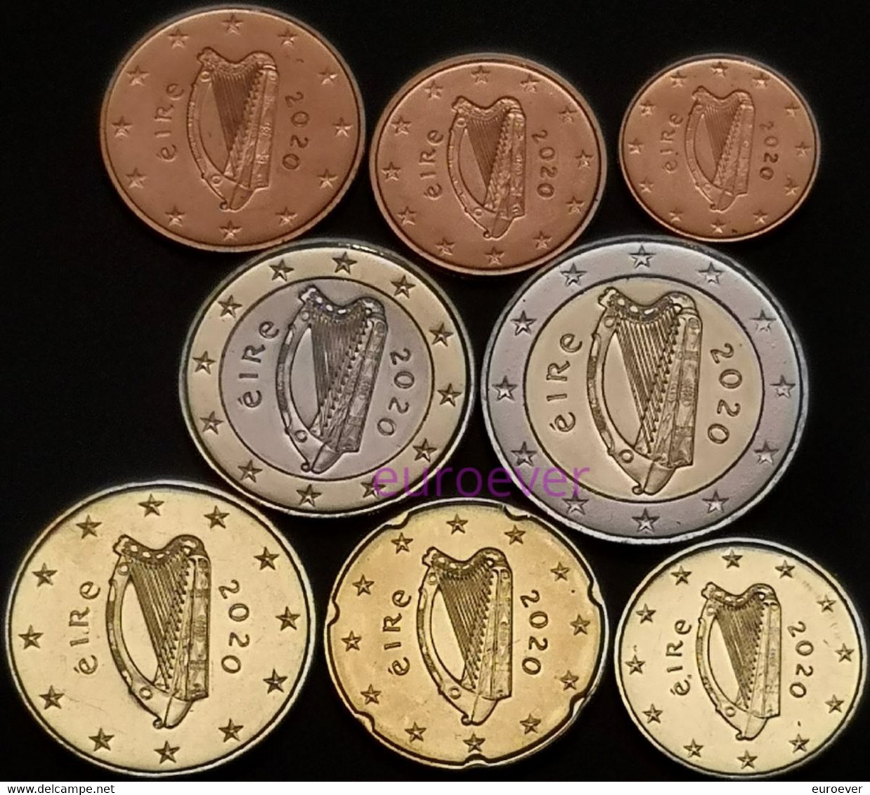 3.88 Euro KMS BU 2021 Irland / Ireland UNC Aus BU KMS - Irlanda