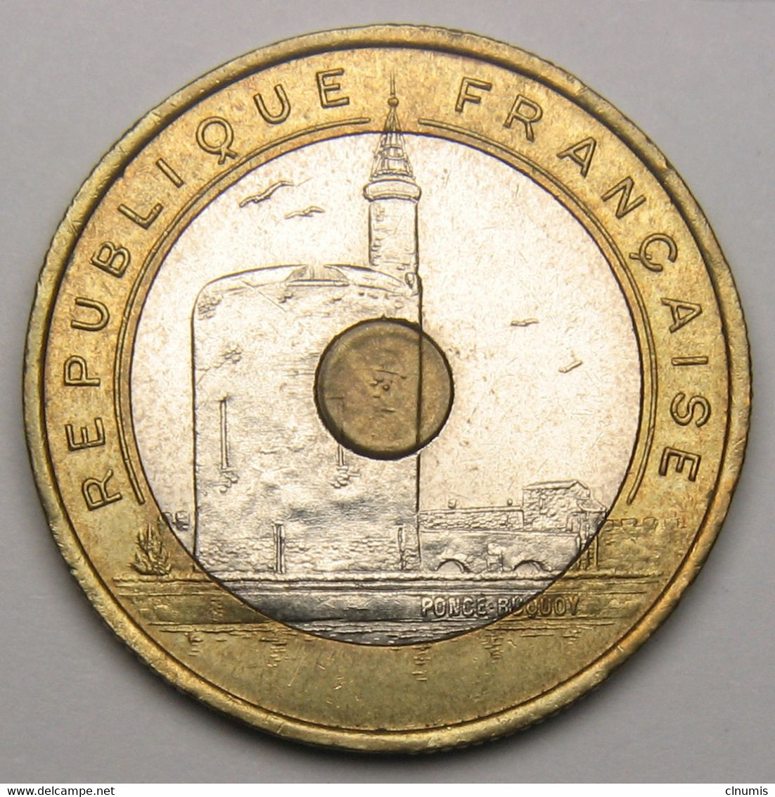 20 Francs Jeux Méditerranéens, 1993, Bronze-aluminium Nickel - V° République - 20 Francs