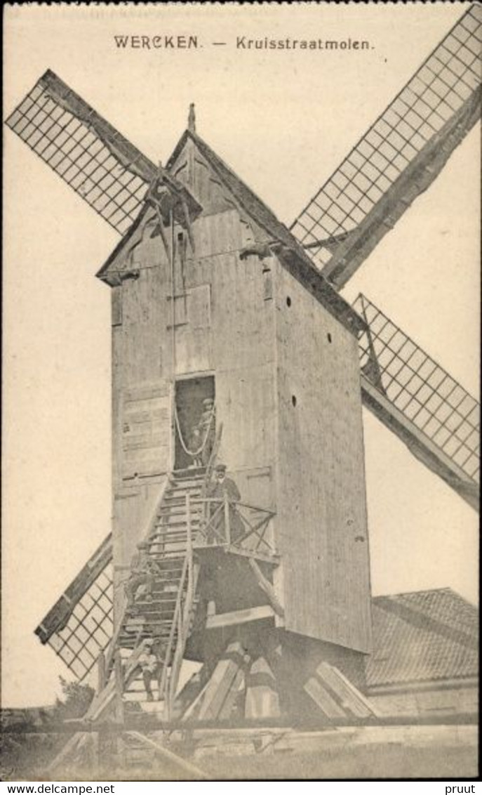 Werken - Kruisstraatmolen Molen Mill Moulin - Kortemark