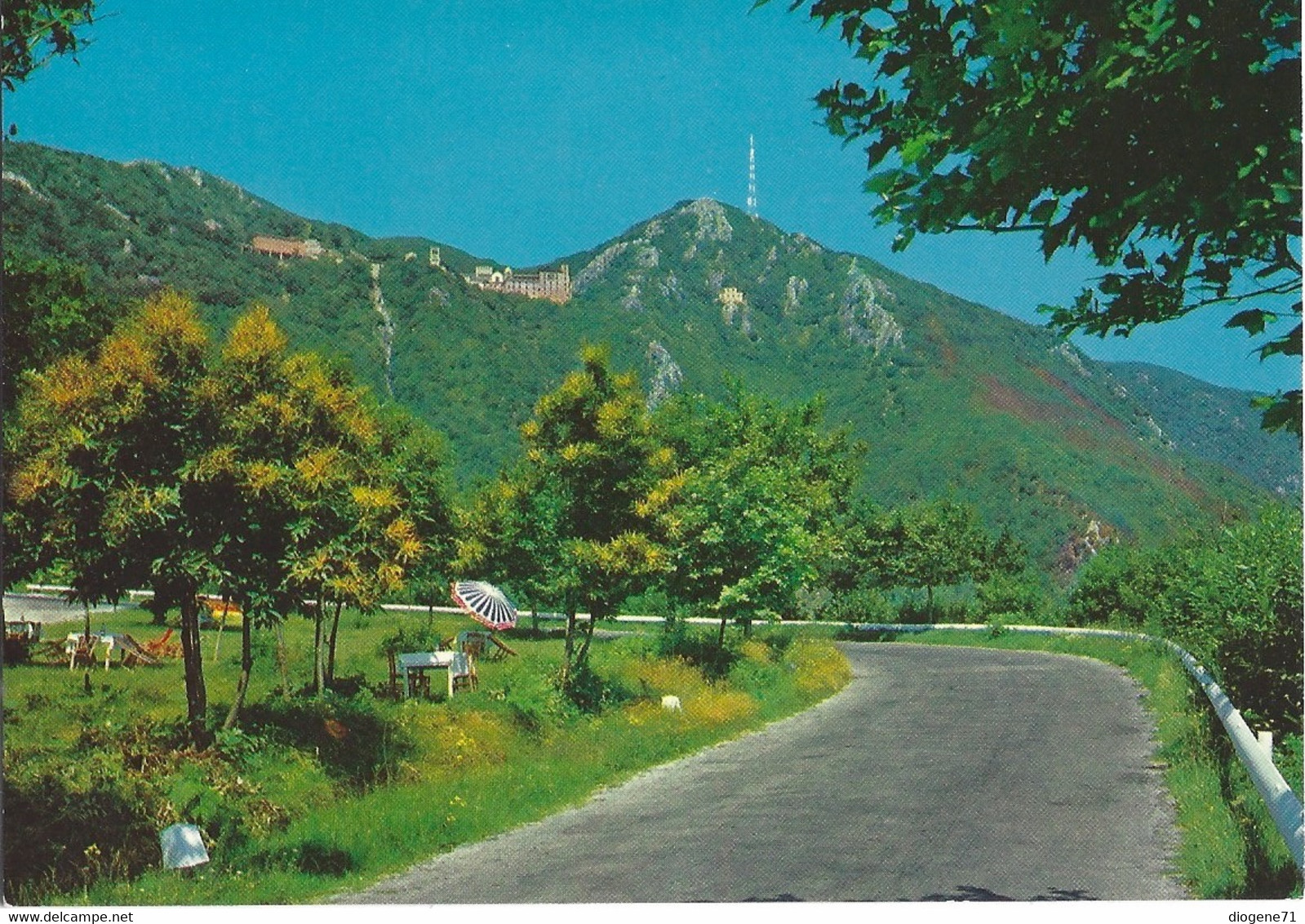 Avellino Santuario Di Montevergine Visto Dal "Casone" - Avellino