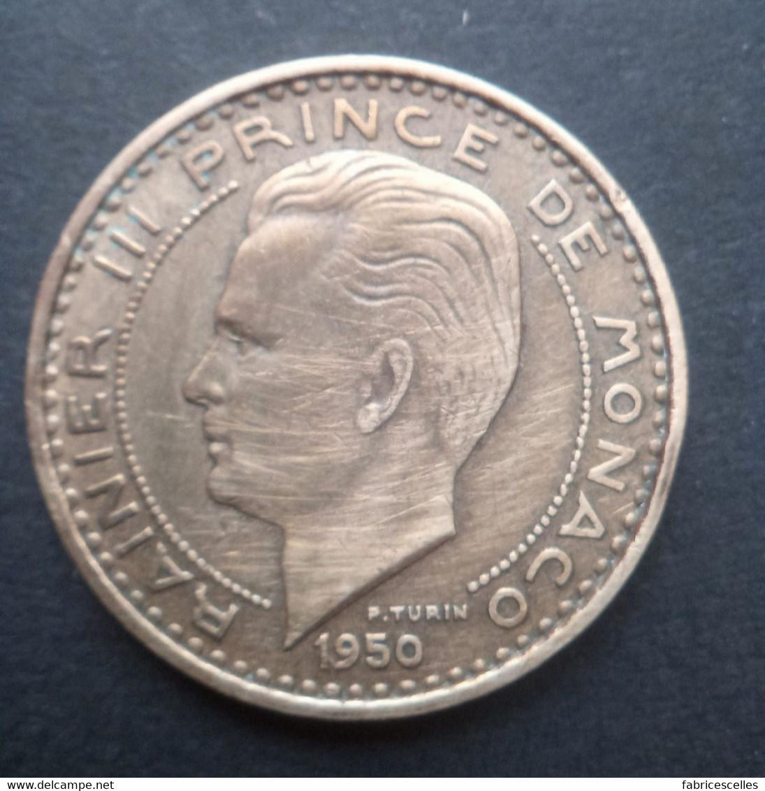 Monaco - Pièce De 50 Francs 1950 - 1949-1956 Anciens Francs