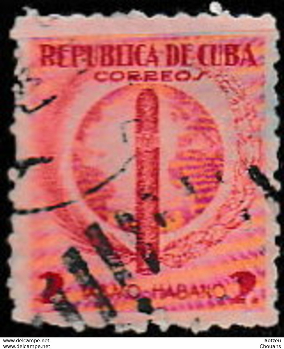 Cuba 1939. ~  YT 258 - Le Cigare - Oblitérés