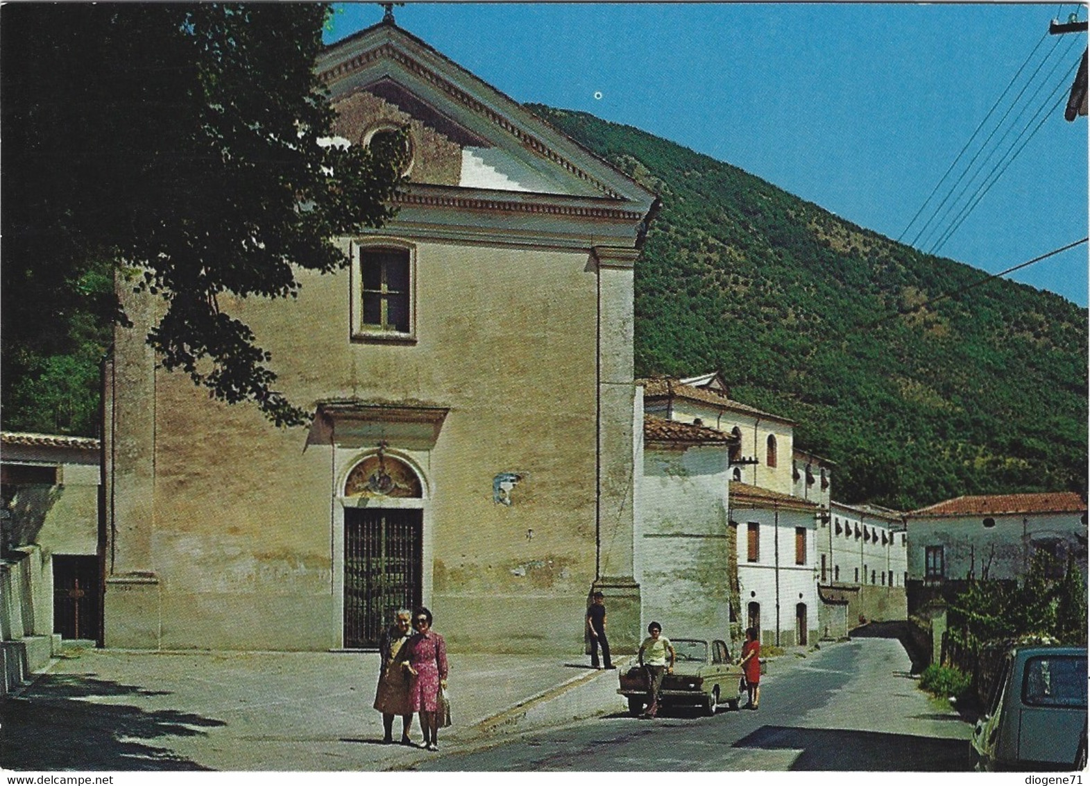 S. Lucia Di Serino Convento Suore Clarisse Animata Oldtimers - Avellino