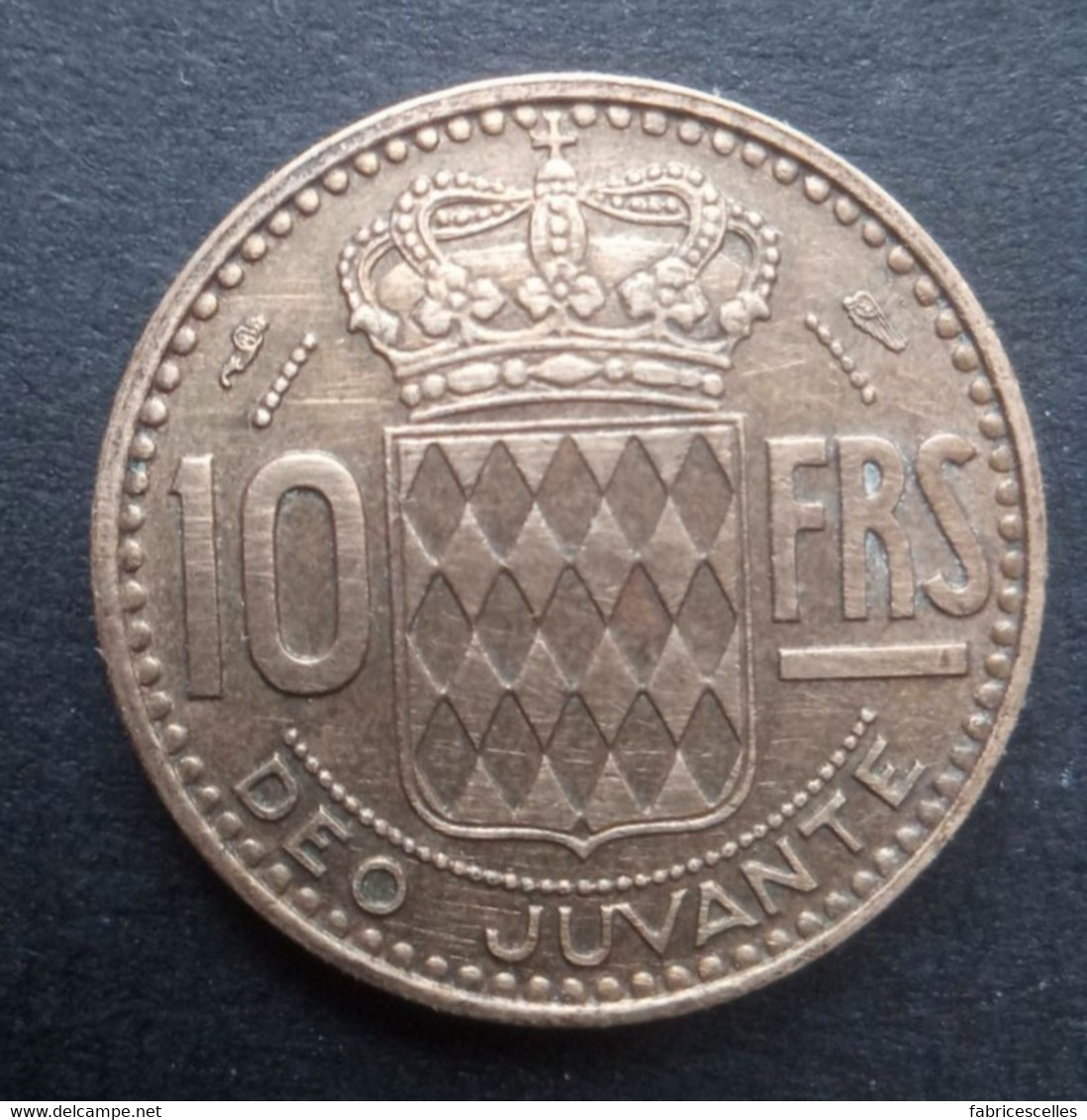 Monaco - Pièce De 10 Francs 1951 - 1949-1956 Old Francs