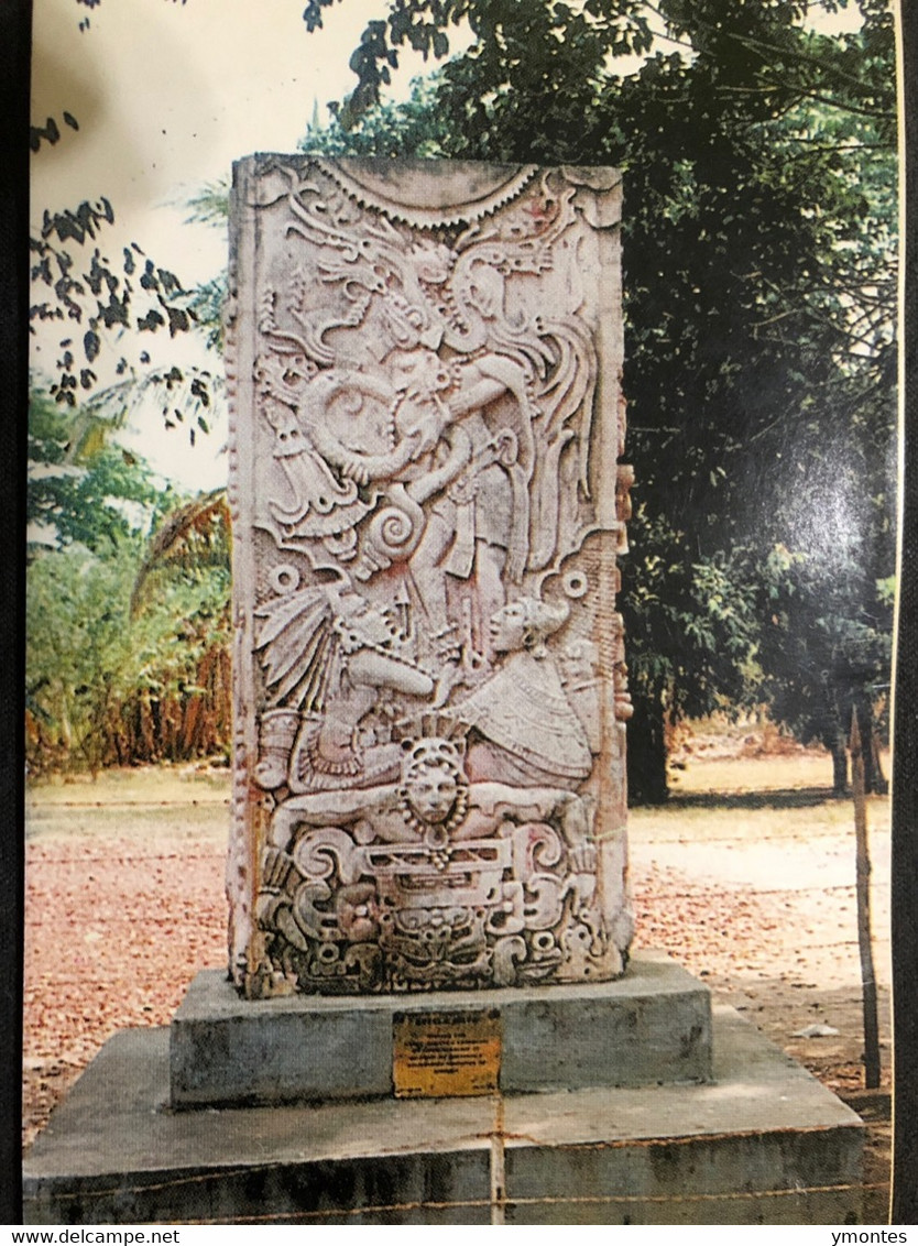 Postcard San Andrés Ruins ( Pedro Vargas From MEXICO And Daniel Santos From PUERTO RICO) - El Salvador