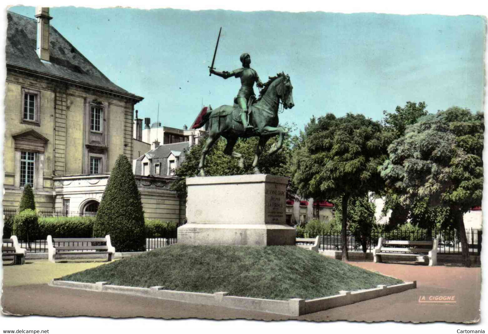 Reims - Statue De Jeanne D'Arc (Statuaire Paul Dubois) - Reims