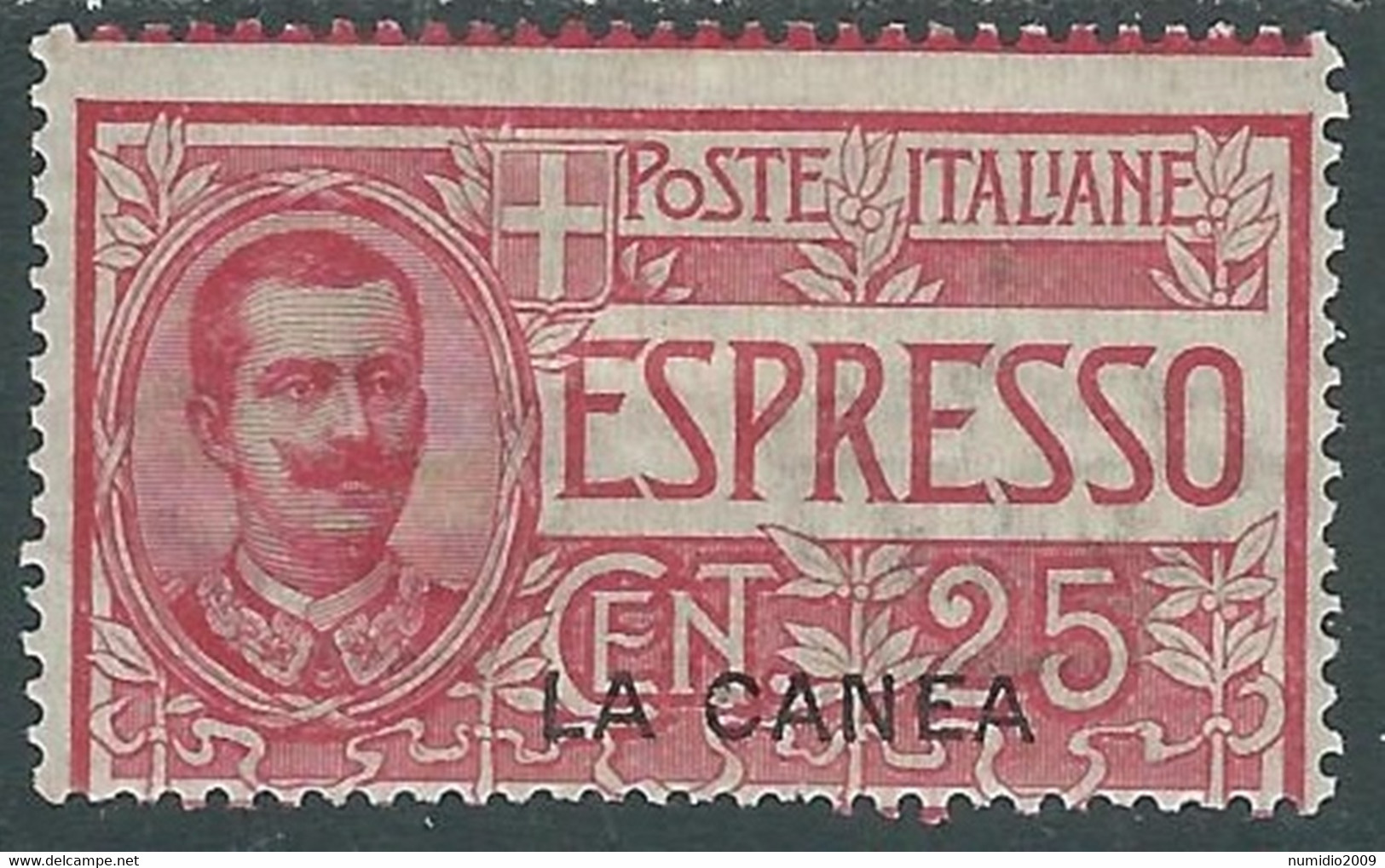 1906 LEVANTE LA CANEA ESPRESSO 25 CENT MNH ** - RF15-3 - La Canea