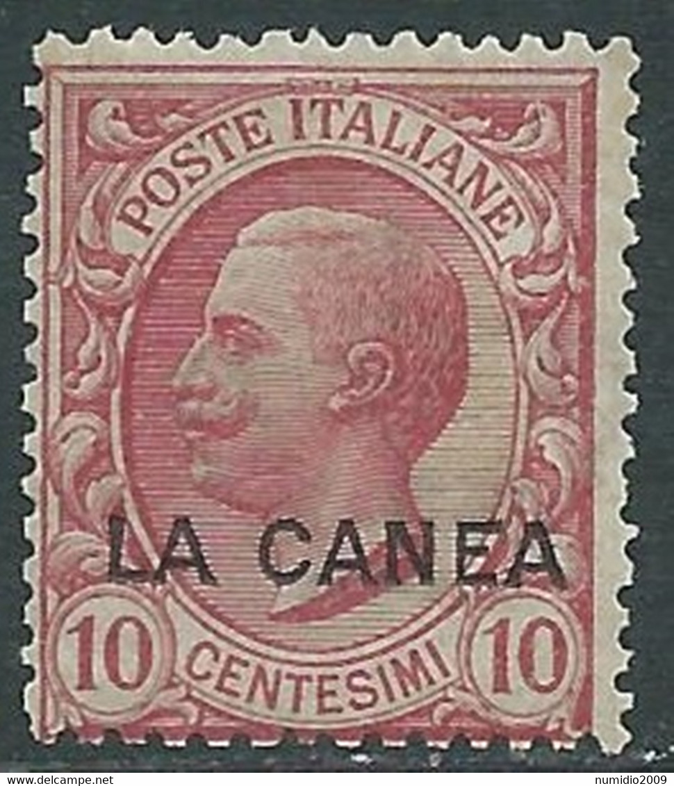 1907-12 LEVANTE LA CANEA EFFIGIE 10 CENT MNH ** - RF26-7 - La Canea