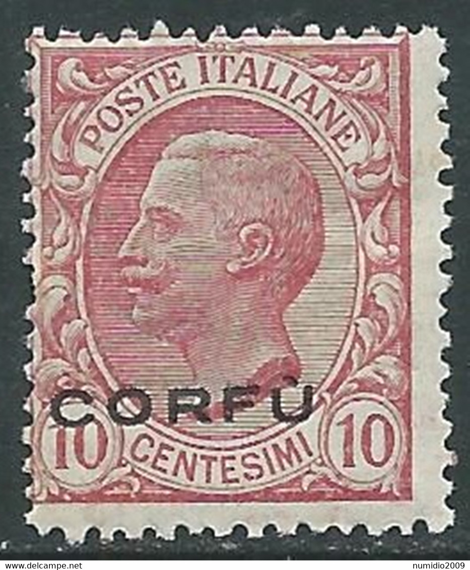 1923 CORFU EFFIGIE 10 CENT MNH ** - RF26 - Corfù