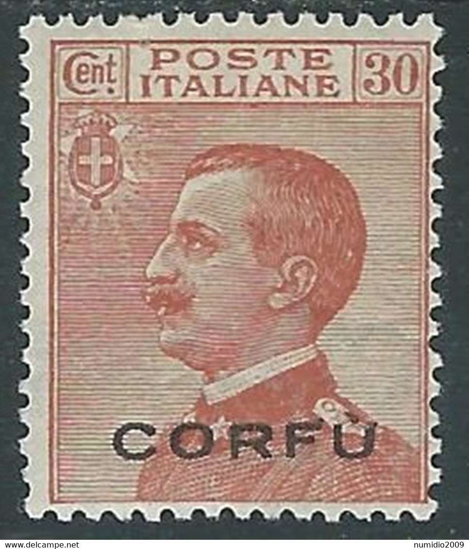 1923 CORFU EFFIGIE 30 CENT MH * - RF26 - Corfou