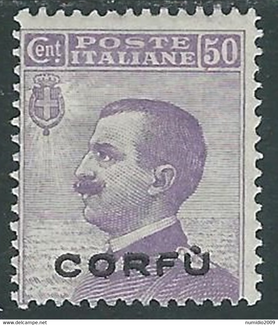 1923 CORFU EFFIGIE 50 CENT MH * - RF26 - Korfu