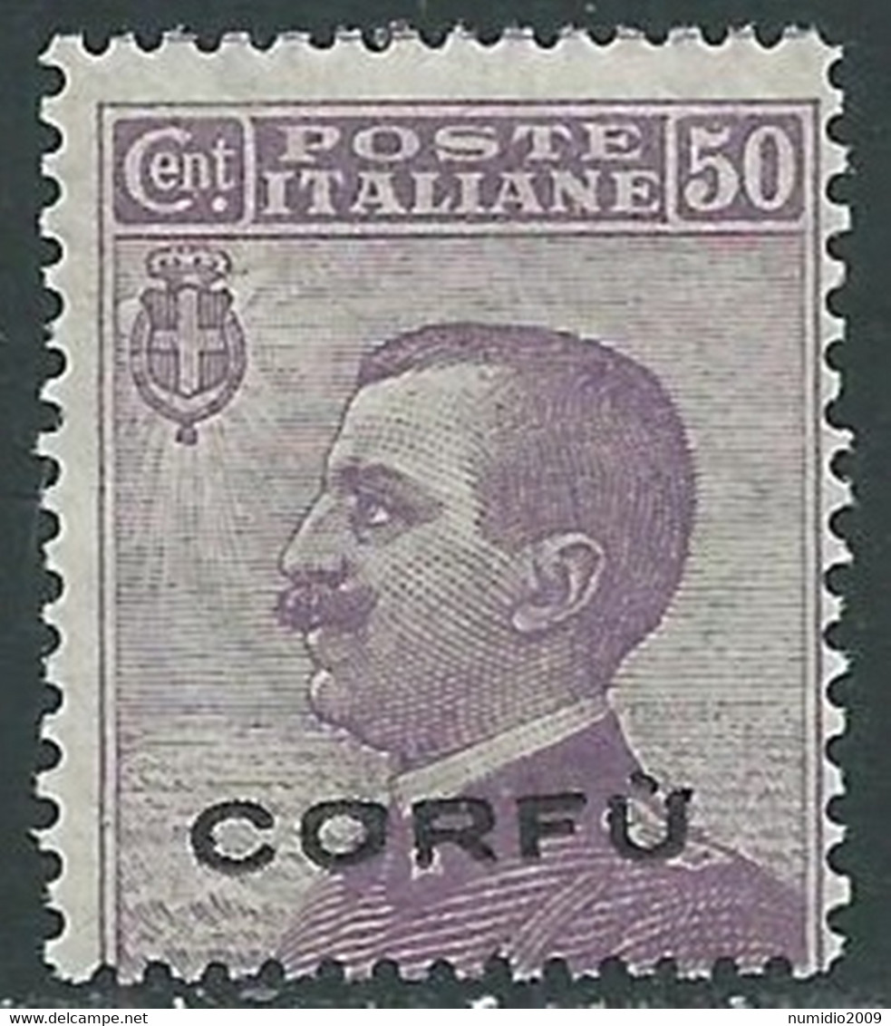 1923 CORFU EFFIGIE 50 CENT MNH ** - RF26-2 - Corfù