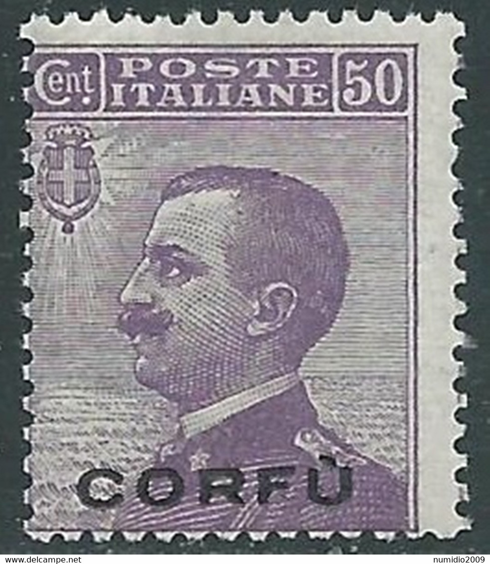 1923 CORFU EFFIGIE 50 CENT MNH ** - RF26-3 - Corfou