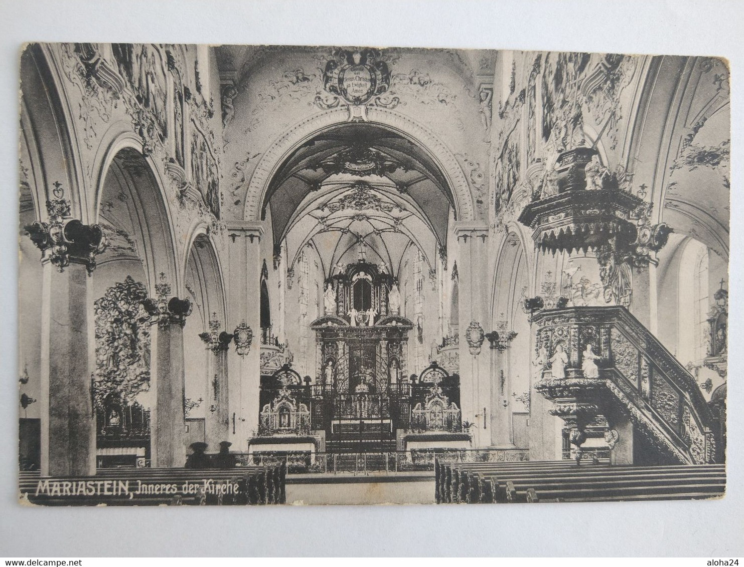 SUISSE MARIASTEIN INNERES DER KIRCHE - 830 - Stein