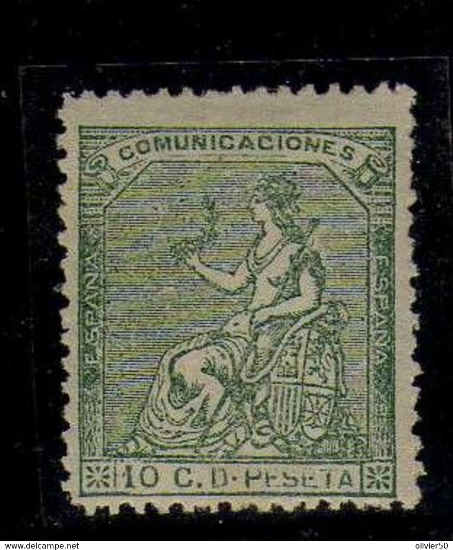 Espagne (1873) - 10 C. Neuf* - MH - Ongebruikt