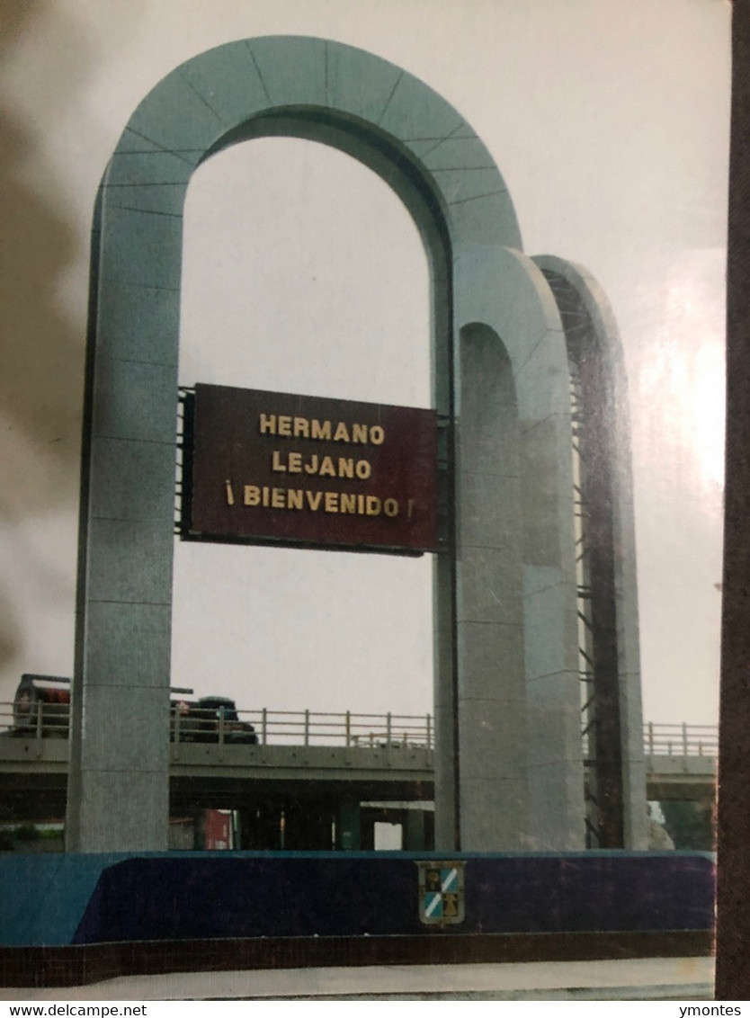 Postcard Monumento Hermano Lejano 2012 ( Copernicus Stamps) - El Salvador