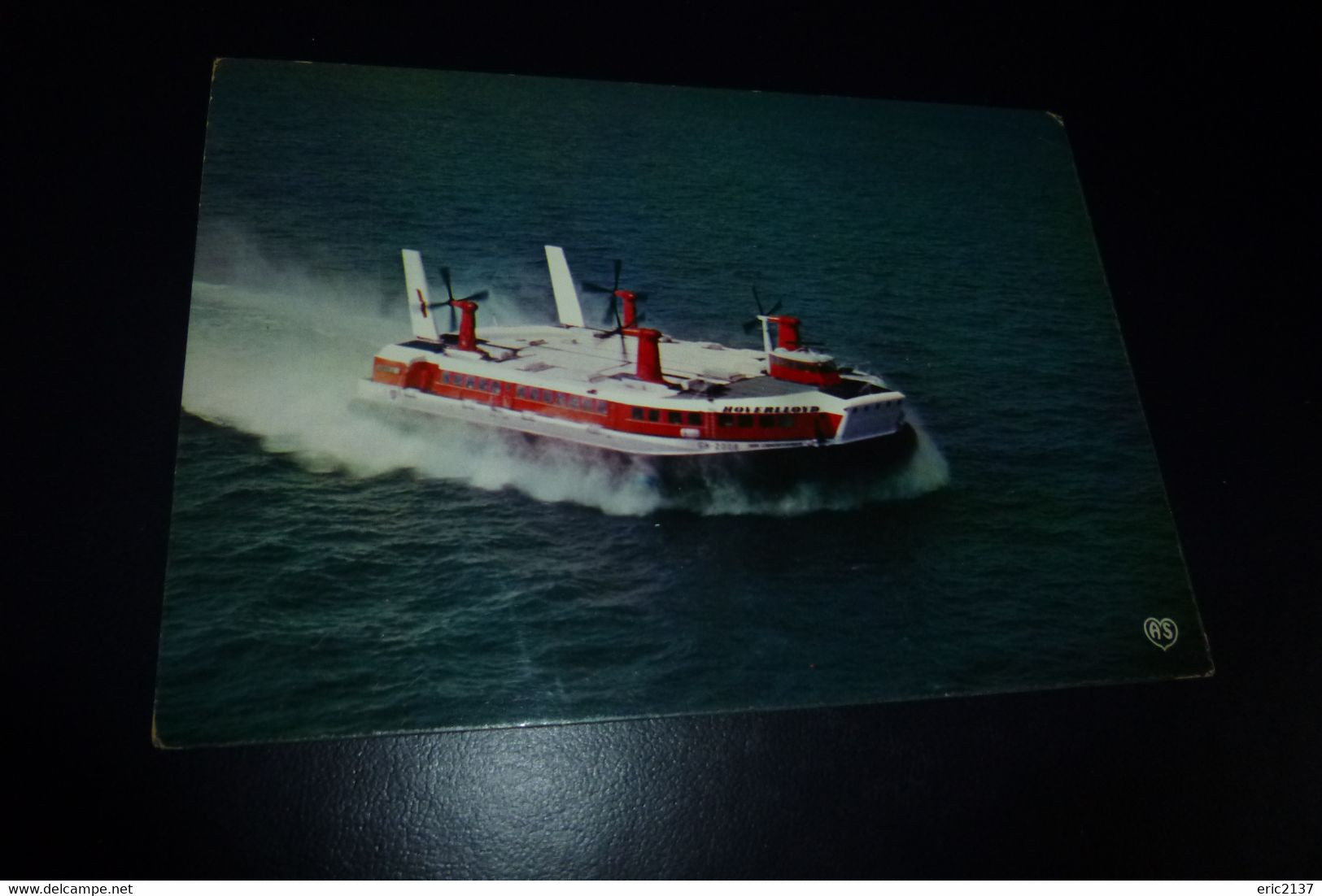 AEROGLISSEUR SRN4 ..CIE HOVERLLOYD..  (re) - Hovercrafts