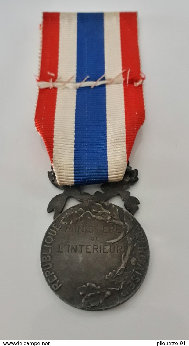 Médaille D'Honneur De La Police Municipale Et Rurale, Coudray. - Frankrijk