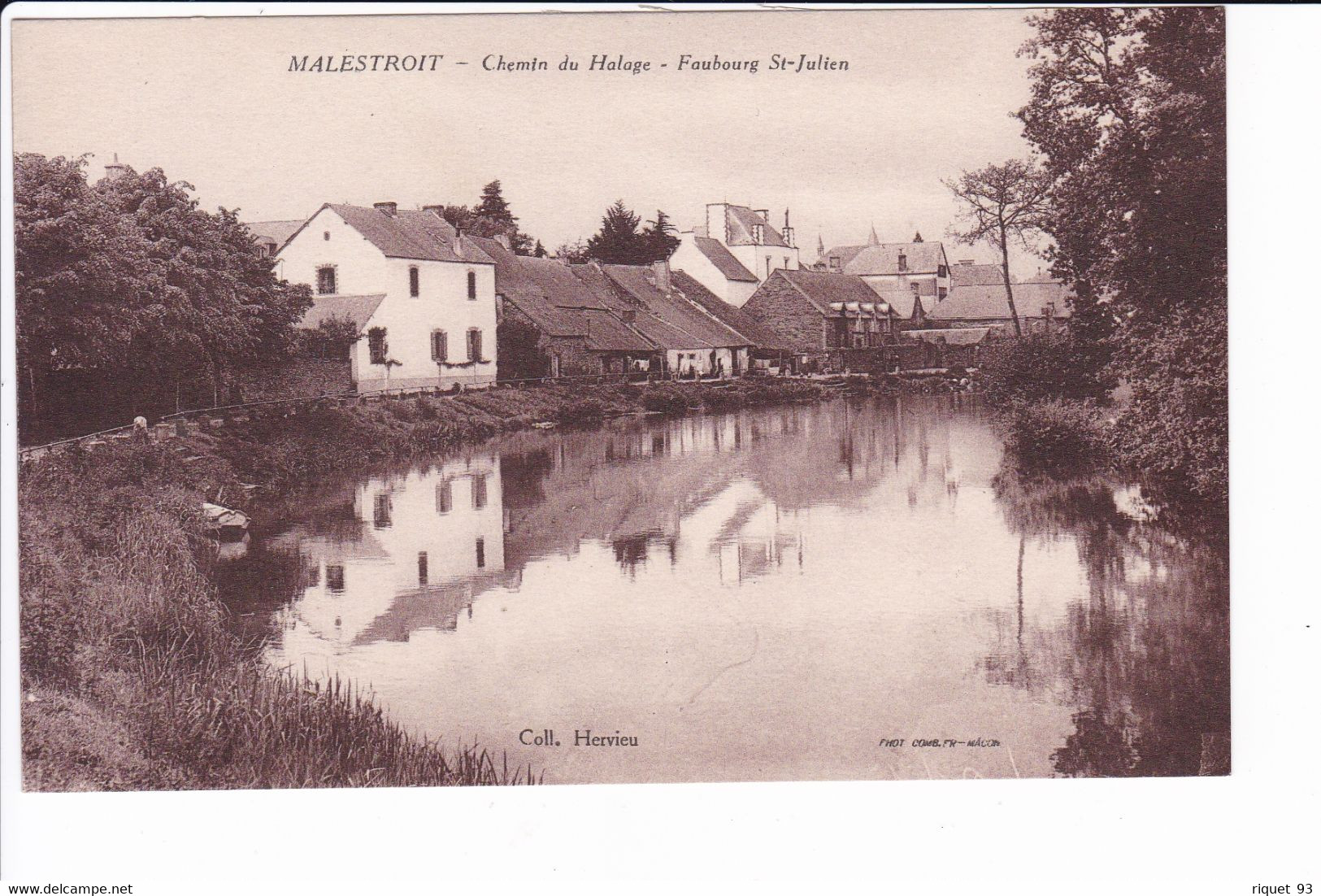 MALESTROIT - Chemin De Halage - Faubourg St-Julien - Malestroit
